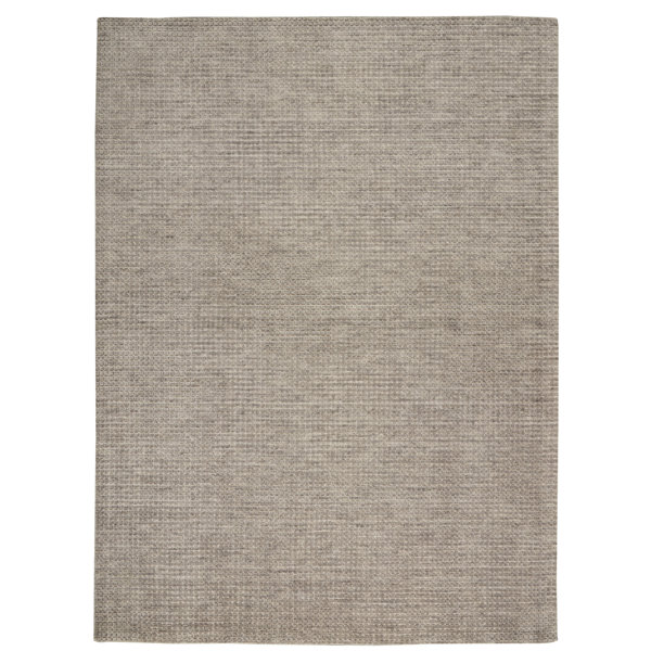 Calvin Klein Pretoria Flatweave Wool Area Rug in Taupe & Reviews Perigold
